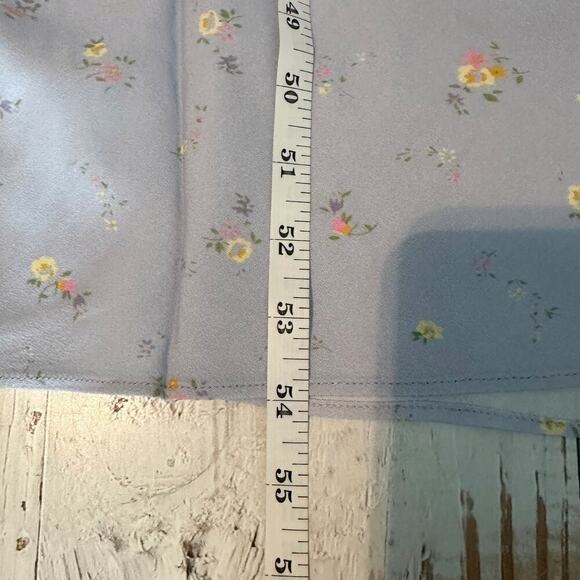 RUMORED North Country Midi Dress Forget-Me-Not Size Large - Picture 9 of 13